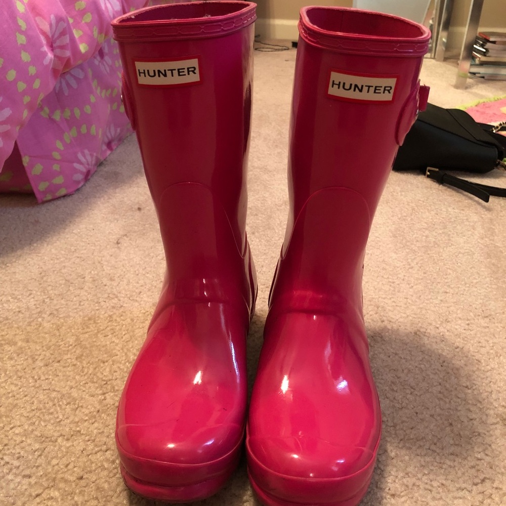 Hunter rain boots